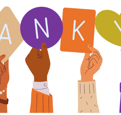 Ett enkelt tack räcker långt