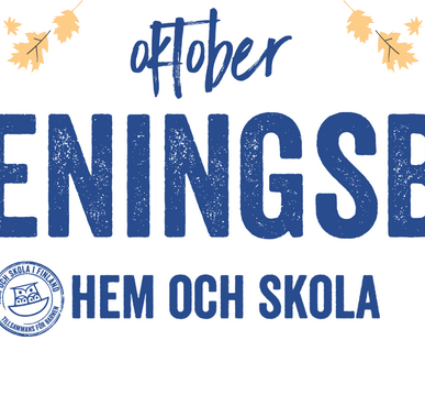 Föreningsbrev, oktober 2026